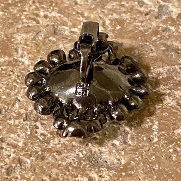 Givenchy Rhinestone Clip-on Earrings - Picture 6 of 8